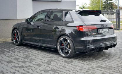 Sideskørter diffuser Audi RS3 8V FL Sportback