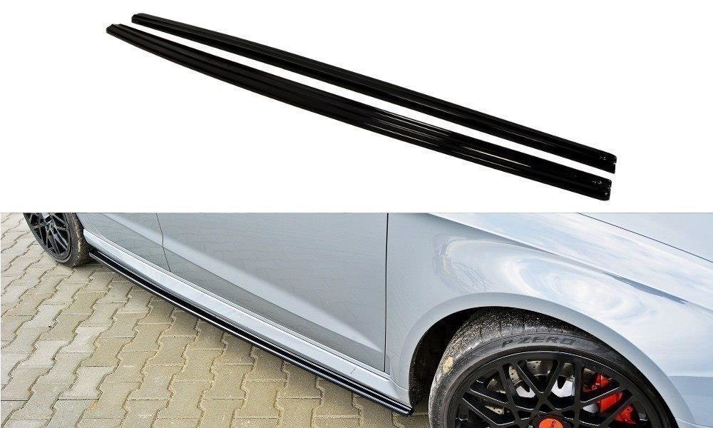 Sideskørter diffuser Audi RS3 8V Sportback