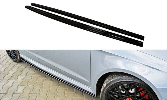 Sideskørter diffuser Audi RS3 8V Sportback