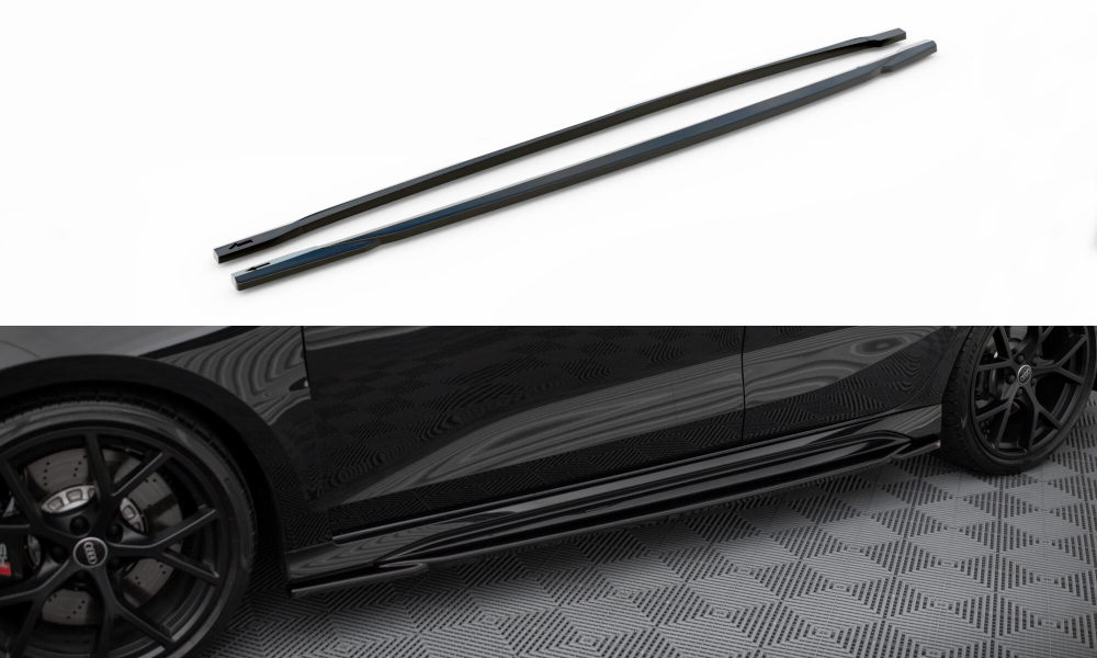Sideskørter diffuser Audi RS3 Sportback 8Y