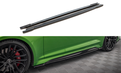 Sideskørter diffuser Audi RS5 Coupe F5 Facelift