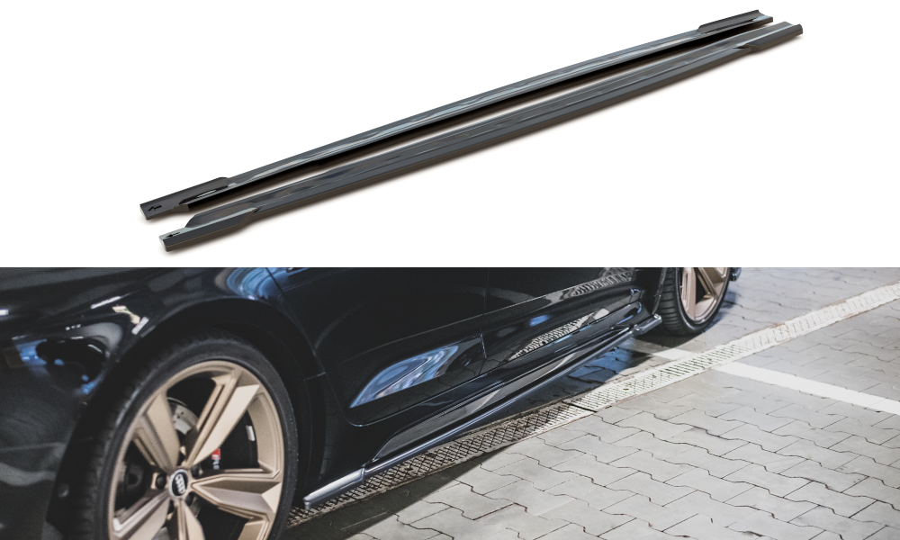 Sideskørter diffuser Audi RS5 Sportback F5 Facelift