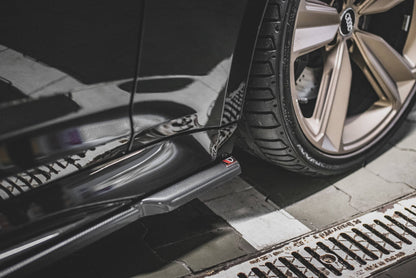 Sideskørter diffuser Audi RS5 Sportback F5 Facelift