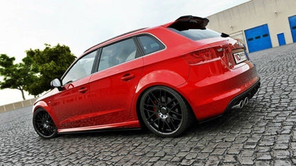 Sideskørter diffuser Audi S3 / A3 S-Line 8V / 8V FL Sportback