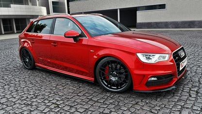 Sideskørter diffuser Audi S3 / A3 S-Line 8V / 8V FL Sportback
