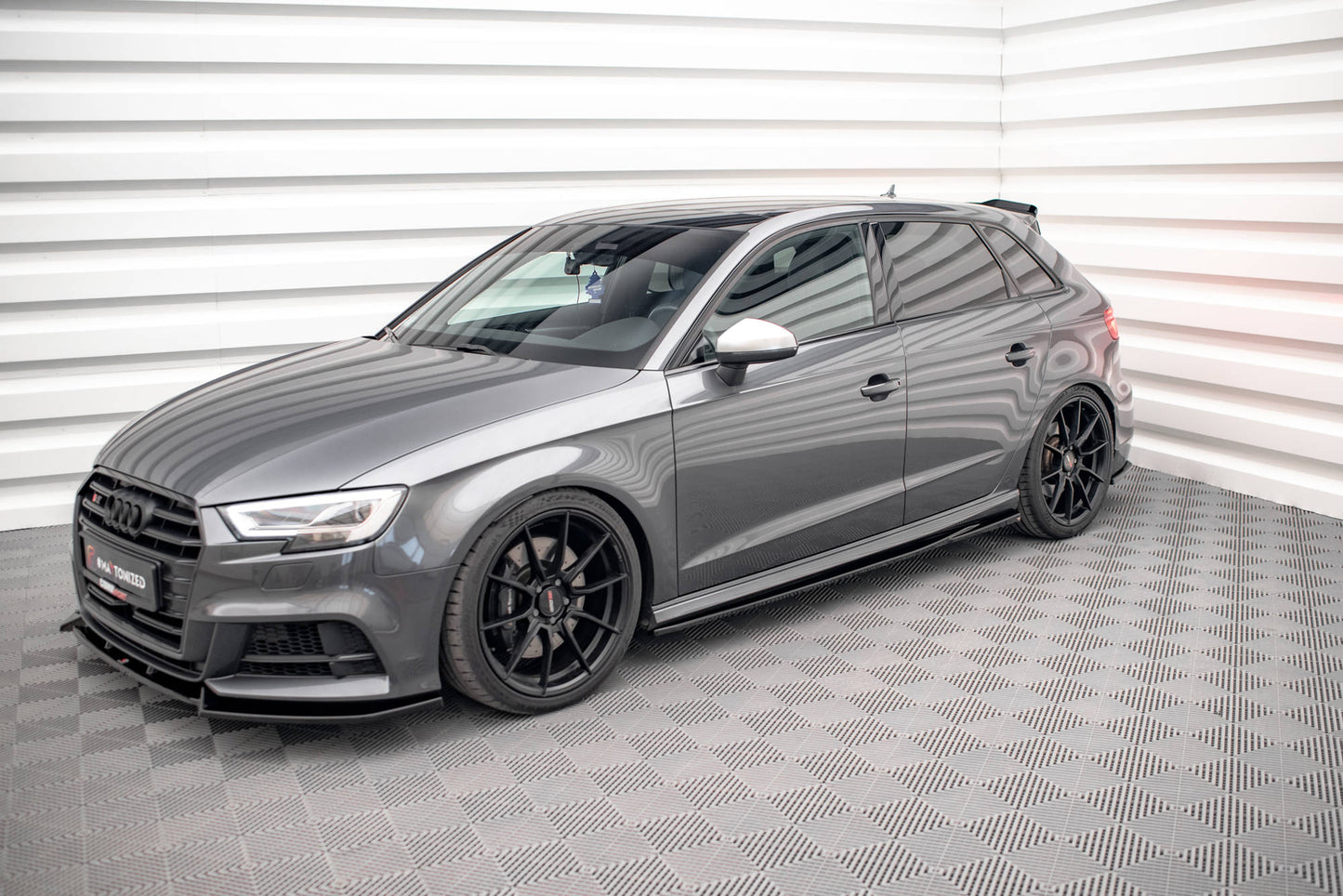 Sideskørter diffuser Audi S3 / A3 S-Line Sportback 8V Facelift