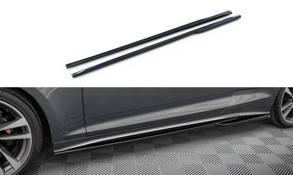 Sideskørter diffuser Audi S5 Coupe / A5 S-Line Coupe F5 Facelift