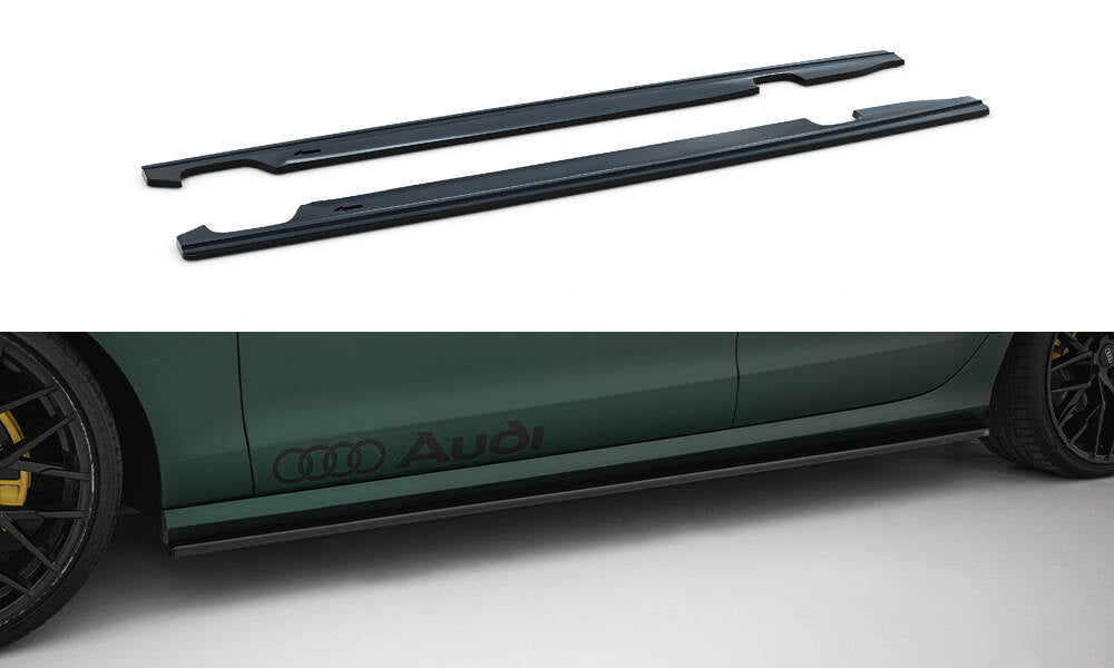 Sideskørter diffuser Audi S6 / A6 S-Line C7