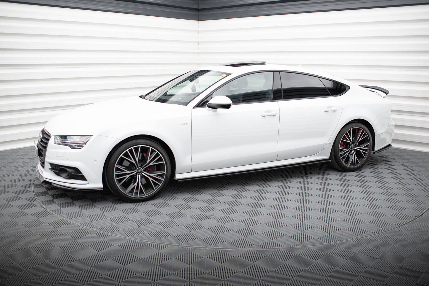 Sideskørter diffuser Audi S7 / A7 S-Line C7 FL