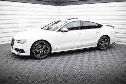 Sideskørter diffuser Audi S7 / A7 S-Line C7 FL