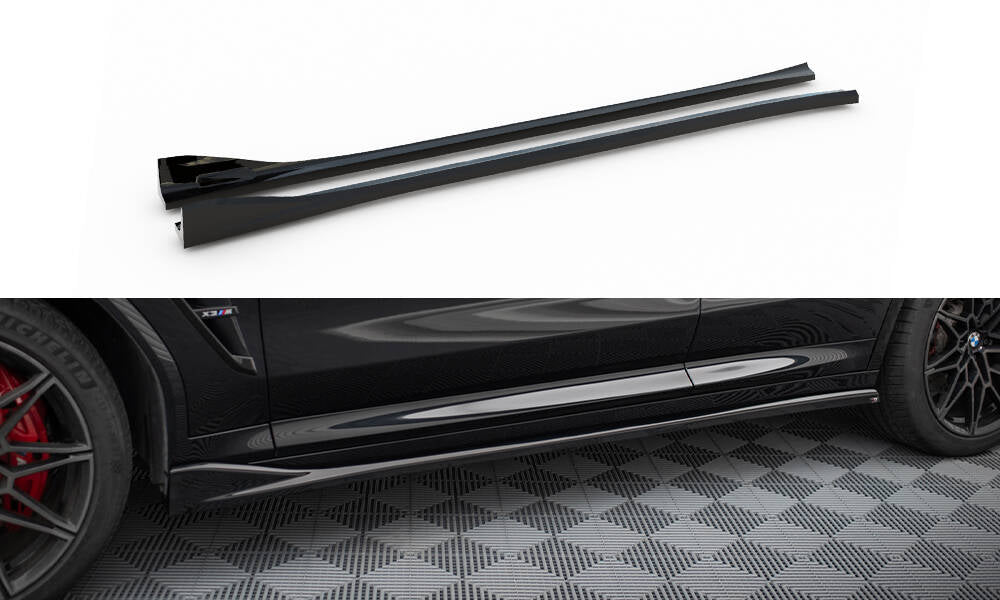 Sideskørter diffuser BMW X3 M F97 / F97 Facelift