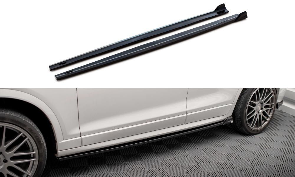 Sideskørter diffuser BMW X3 M-Pack F25