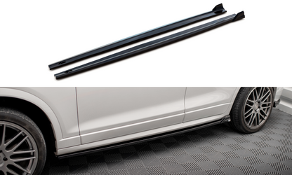 Sideskørter diffuser BMW X3 M-Pack F25
