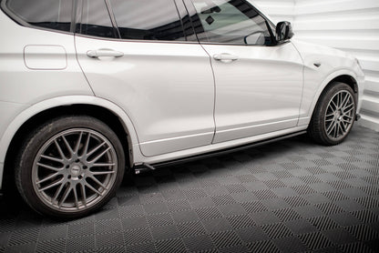 Sideskørter diffuser BMW X3 M-Pack F25