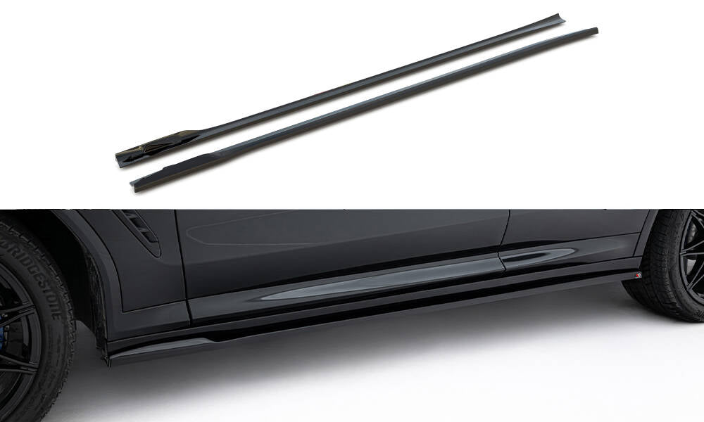 Sideskørter diffuser BMW X4 M-Pack G02 Facelift