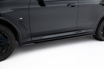 Sideskørter diffuser BMW X4 M-Pack G02 Facelift