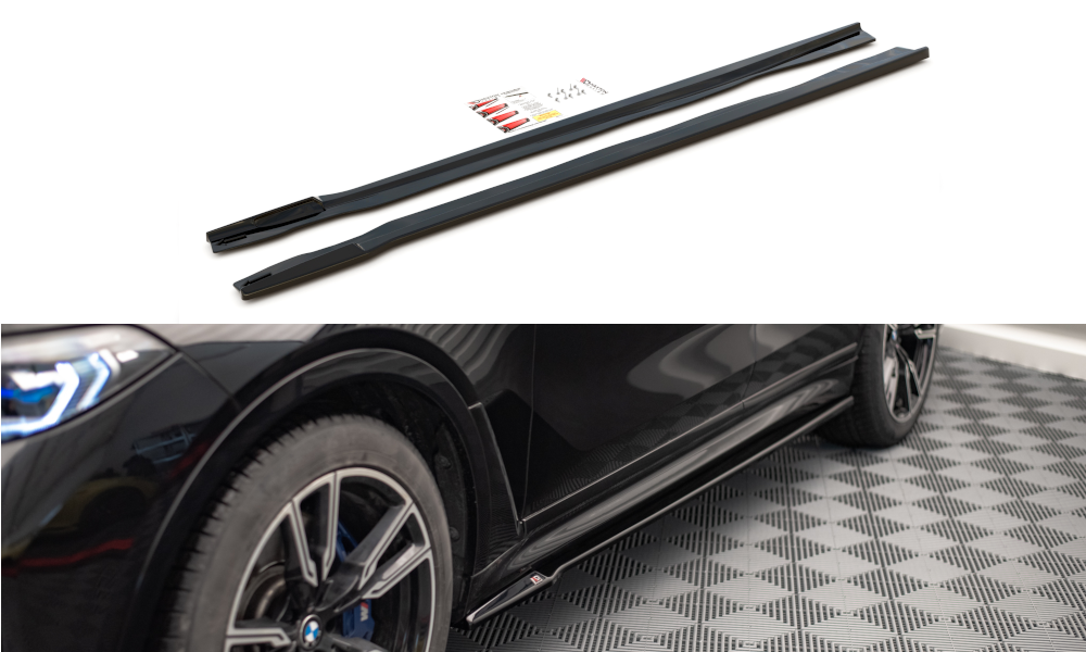 Sideskørter diffuser BMW X7 M-Pack G07