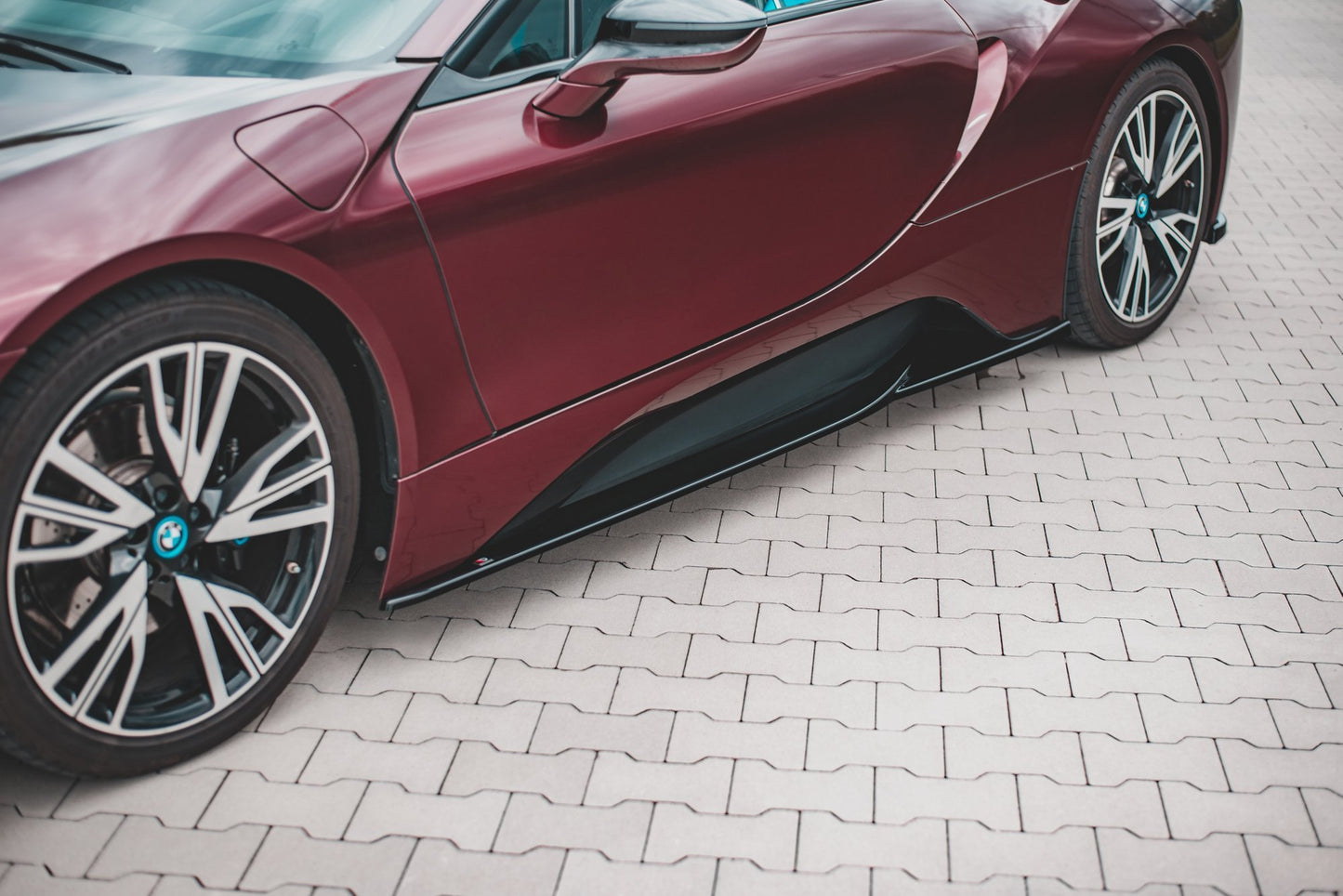 Sideskørter diffuser BMW i8
