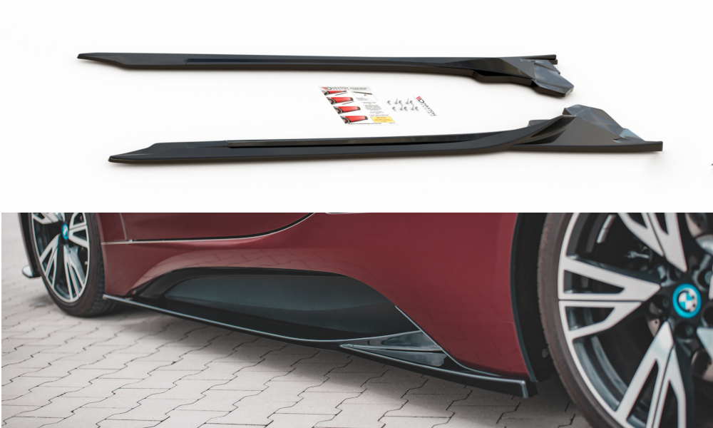 Sideskørter diffuser BMW i8