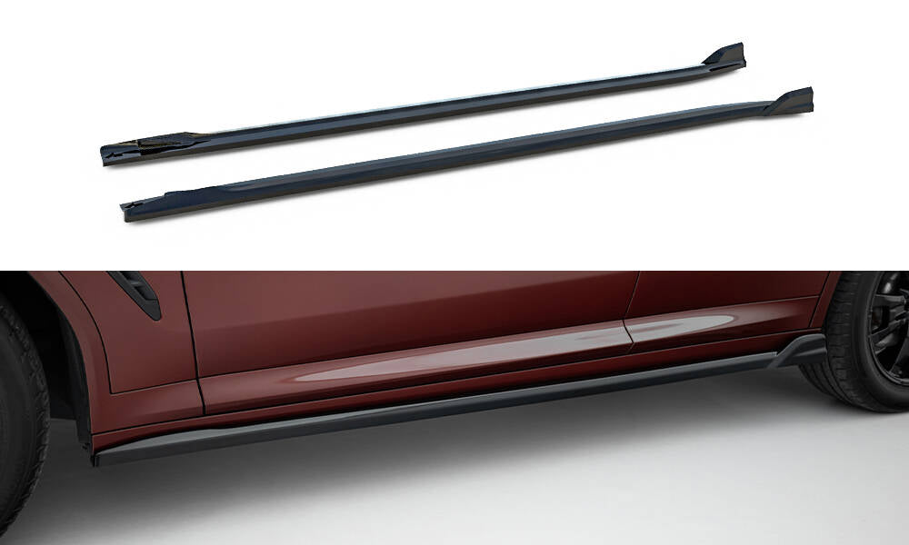 Sideskørter diffuser BMW iX3 M-Pack G08 Facelift