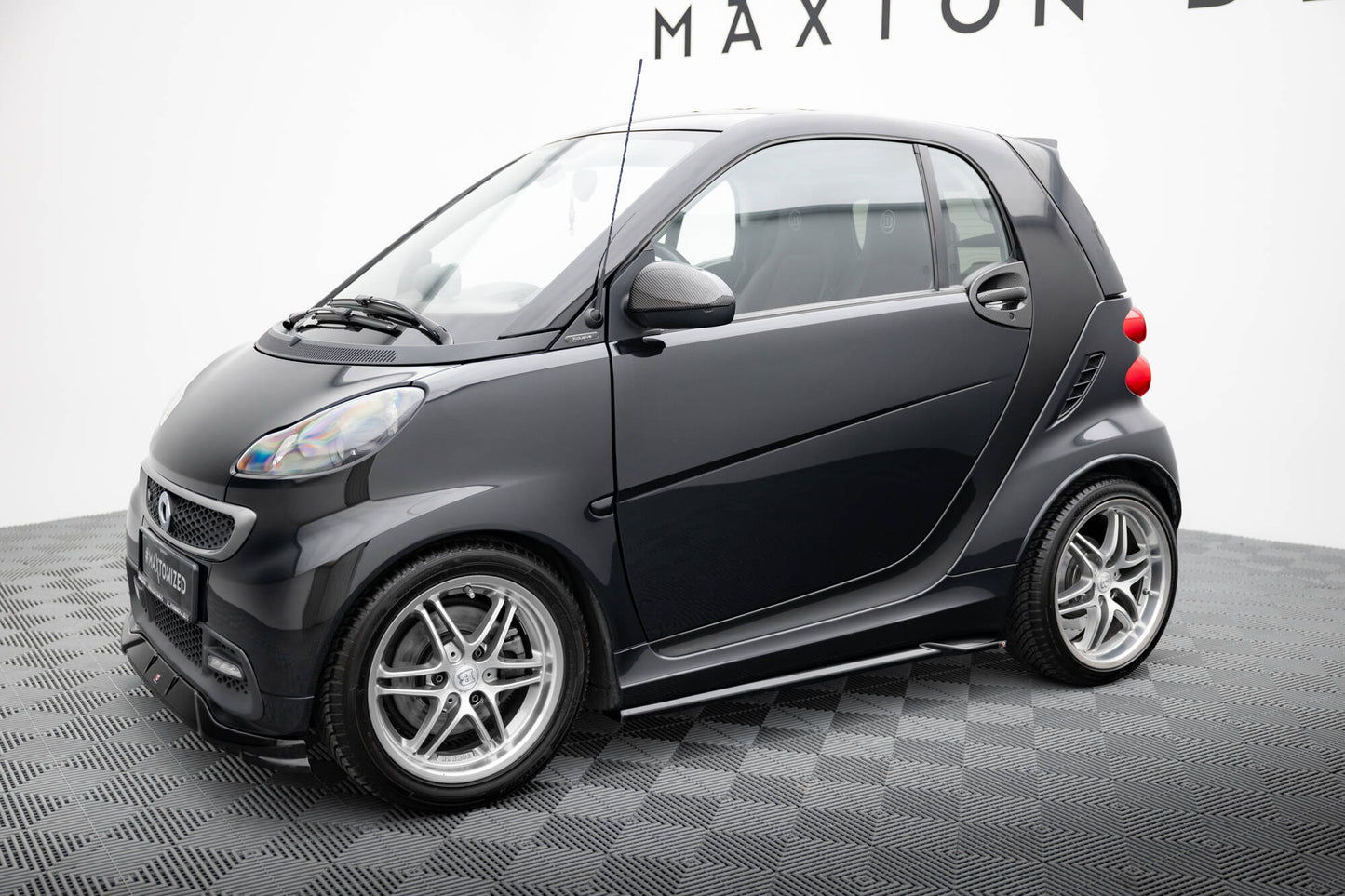 Sideskørter diffuser Brabus Smart Fortwo C451 Facelift