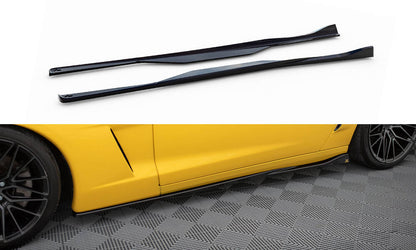 Sideskørter diffuser Chevrolet Corvette C6