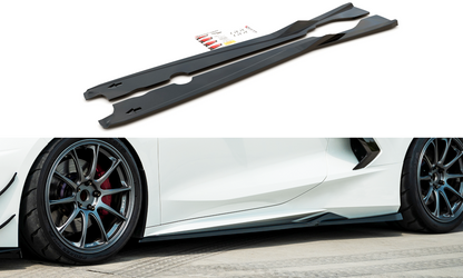 Sideskørter diffuser Chevrolet Corvette C8