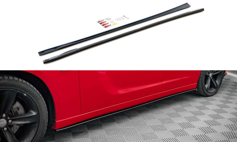 Sideskørter diffuser Dodge Charger RT Mk7 Facelift