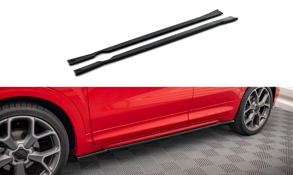 Sideskørter diffuser Fiat 500X Sport Mk1 Facelift