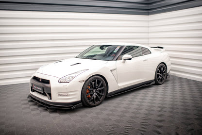 Sideskørter diffuser + Flaps Nissan GTR R35 Facelift