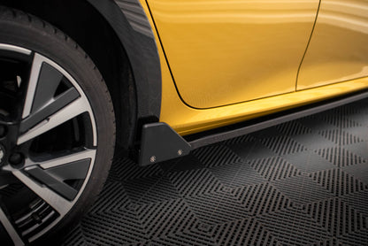 Sideskørter diffuser + Flaps Peugeot 208 GT Mk2