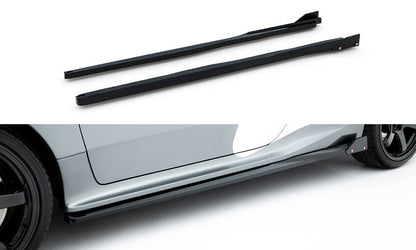 Sideskørter diffuser + Flaps Toyota GR Yaris Mk4 Facelift