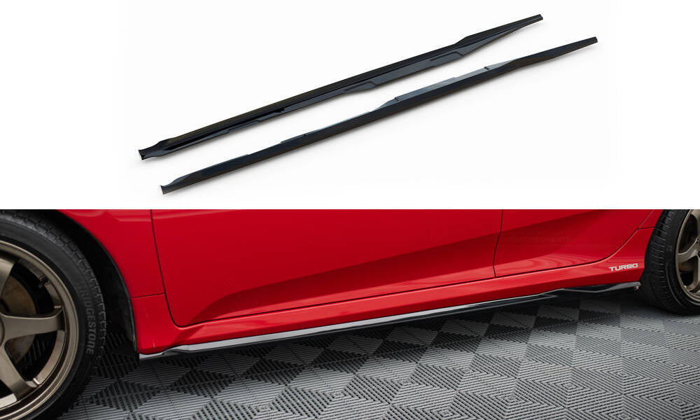 Sideskørter diffuser Honda Civic SI Mk10
