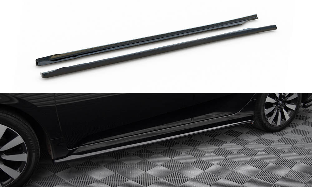 Sideskørter diffuser Honda Civic Sedan Mk10 / Mk10 Facelift