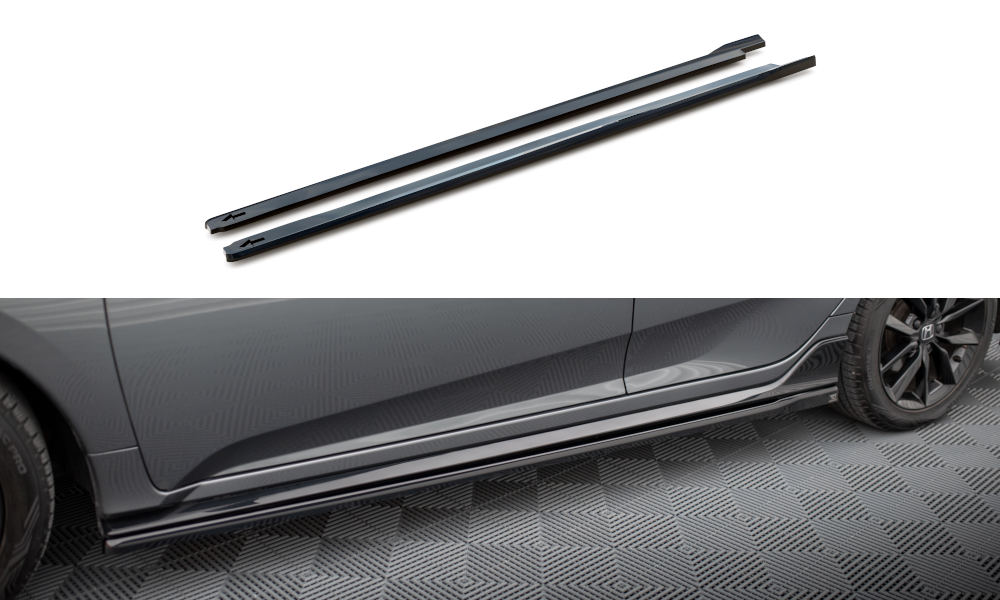 Sideskørter diffuser Honda Civic Sport Mk 10