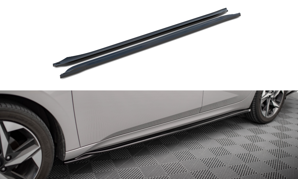 Sideskørter diffuser Hyundai Elantra Mk7