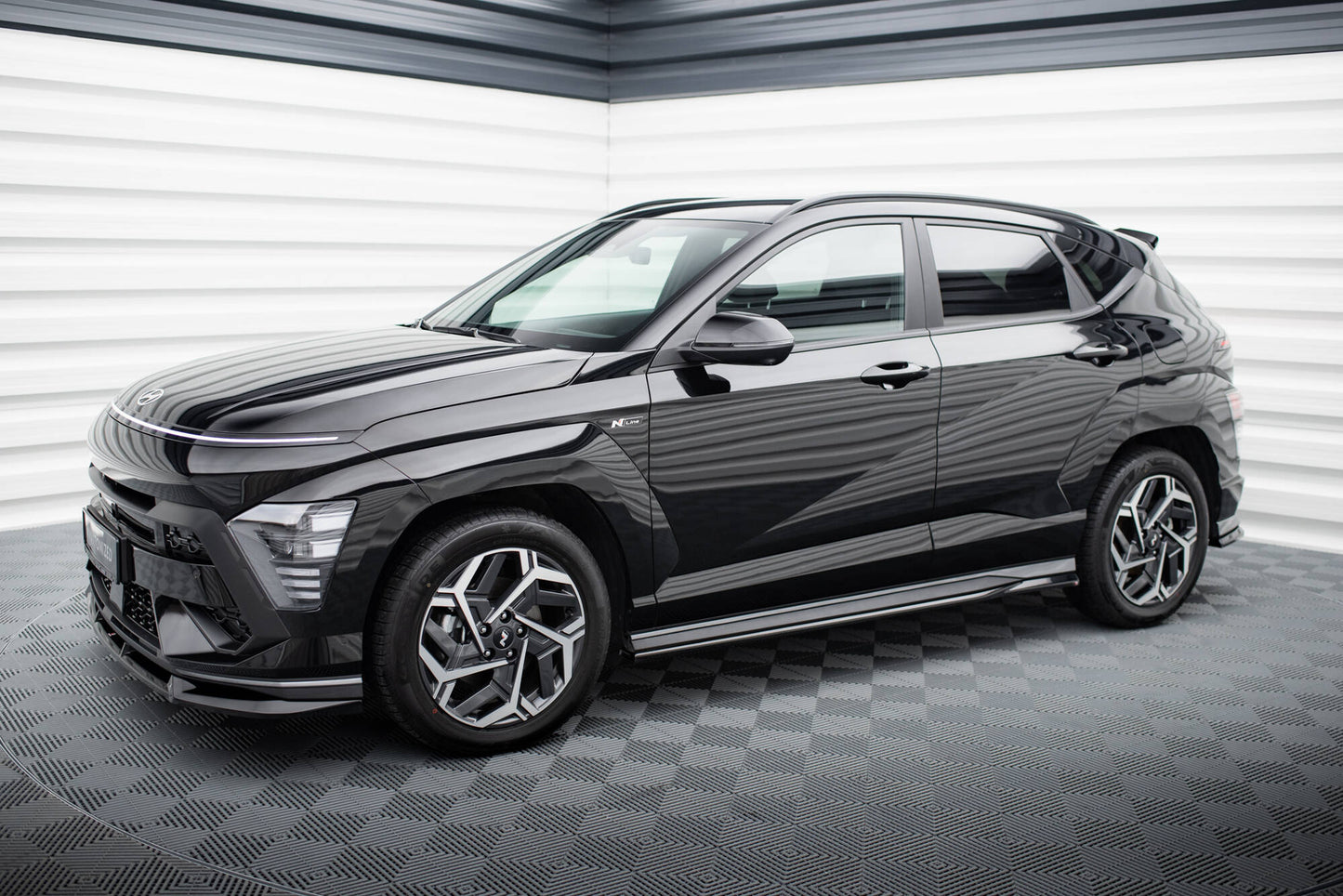 Sideskørter diffuser Hyundai Kona N-line Mk2