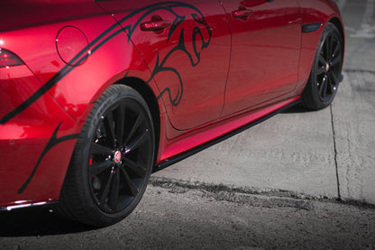 Sideskørter diffuser Jaguar XE R-Dynamic X760 Facelift