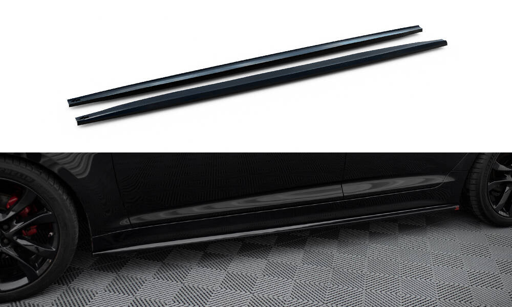 Sideskørter diffuser Kia Optima Mk3