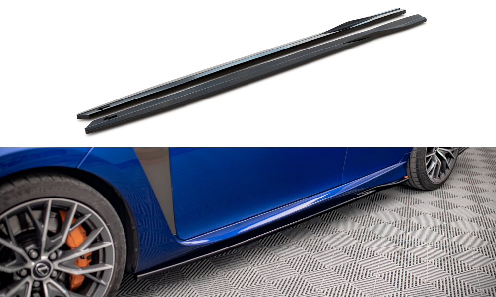 Sideskørter diffuser Lexus GS F Mk4 Facelift