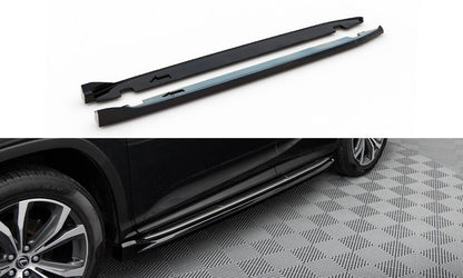 Sideskørter diffuser Lexus RX Mk4 Facelift (version med OEM step rails)