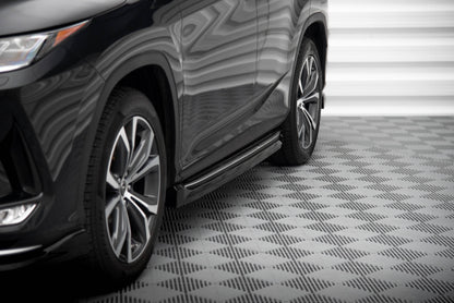 Sideskørter diffuser Lexus RX Mk4 Facelift (version med OEM step rails)