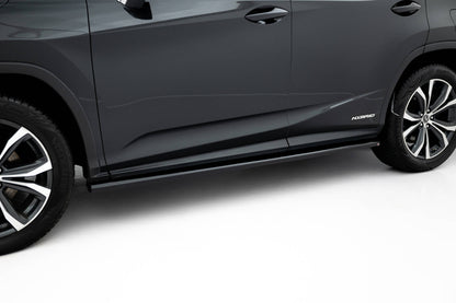 Sideskørter diffuser Lexus RX Mk4 Facelift (version without OEM step rails)