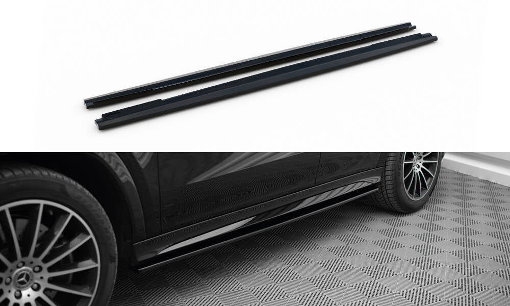 Sideskørter diffuser Mercedes-AMG / AMG-Line GLE Coupe C167 / C167 Facelift