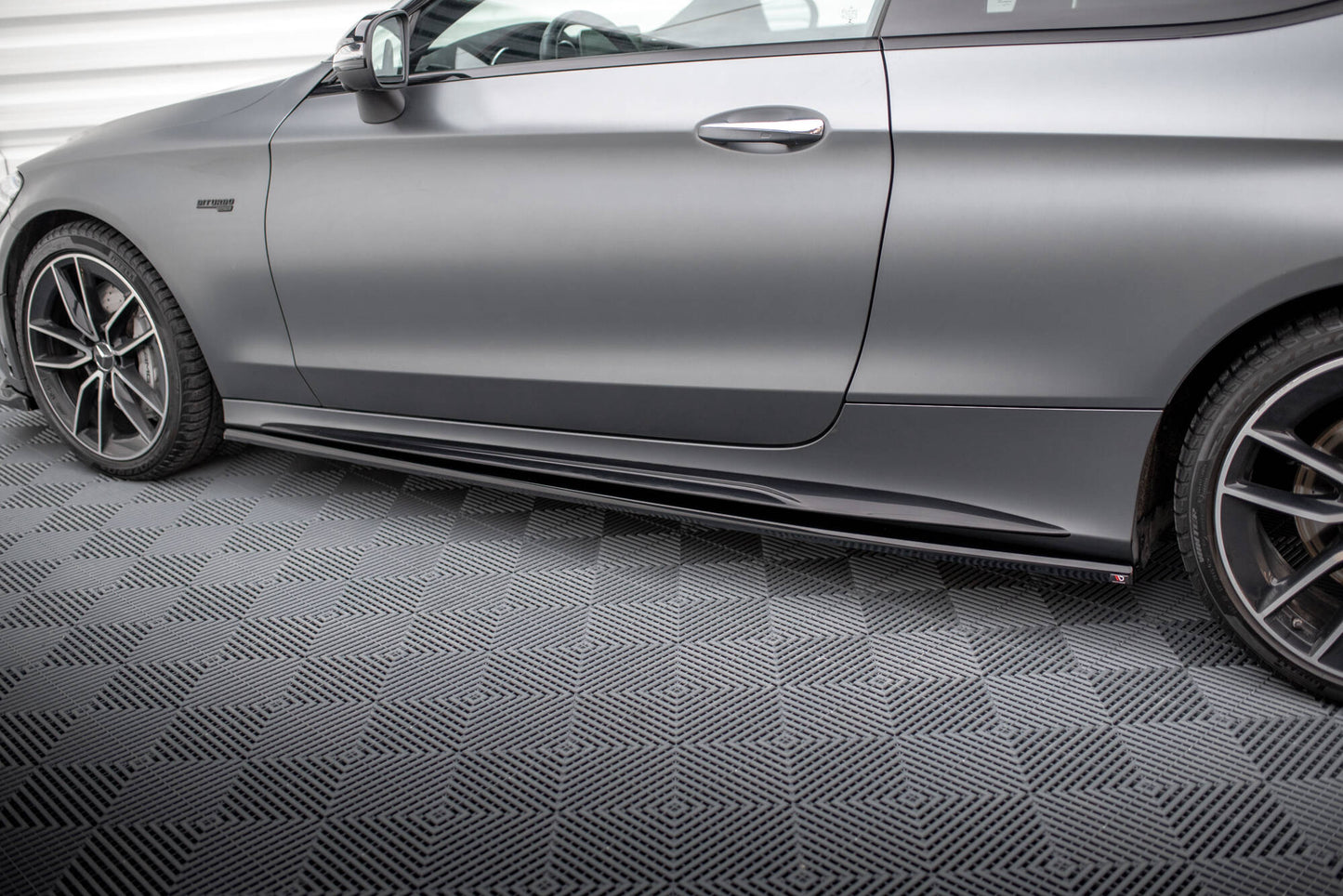 Sideskørter diffuser Mercedes-AMG C43 Coupe / Cabrio C205 Facelift / A205 Facelift