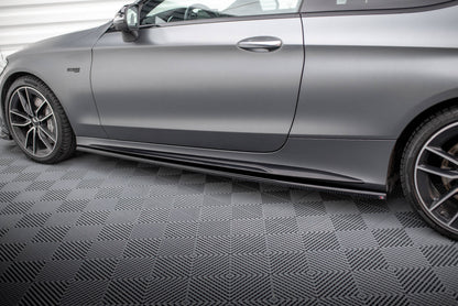 Sideskørter diffuser Mercedes-AMG C43 Coupe / Cabrio C205 Facelift / A205 Facelift