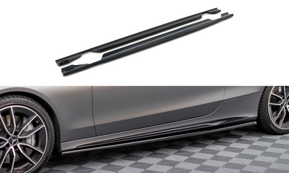 Sideskørter diffuser Mercedes-AMG C43 Coupe / Cabrio C205 Facelift / A205 Facelift