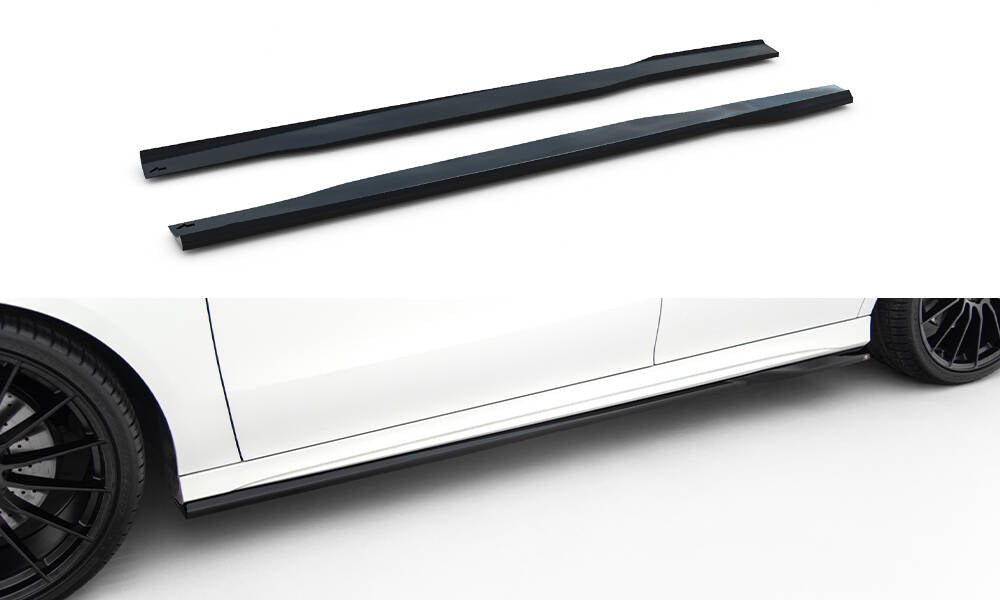 Sideskørter diffuser Mercedes-AMG CLA 35 / 45 Coupe / Shooting Brake C118 Facelift / X118 Facelift
