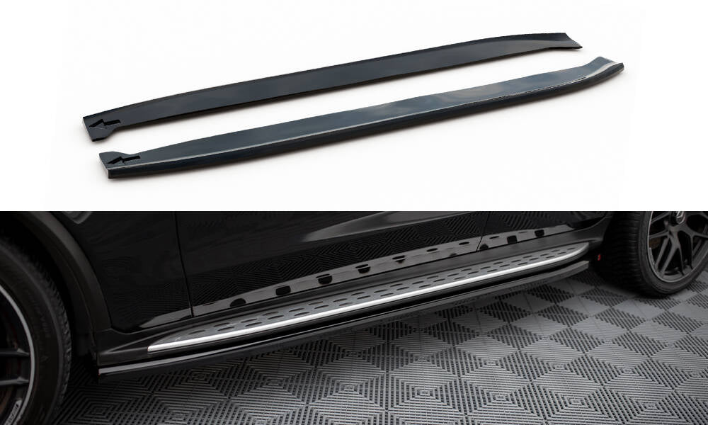 Sideskørter diffuser Mercedes-AMG GLC 63 SUV / Coupe X253 / C253