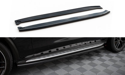 Sideskørter diffuser Mercedes-AMG GLC 63 SUV / Coupe X253 / C253